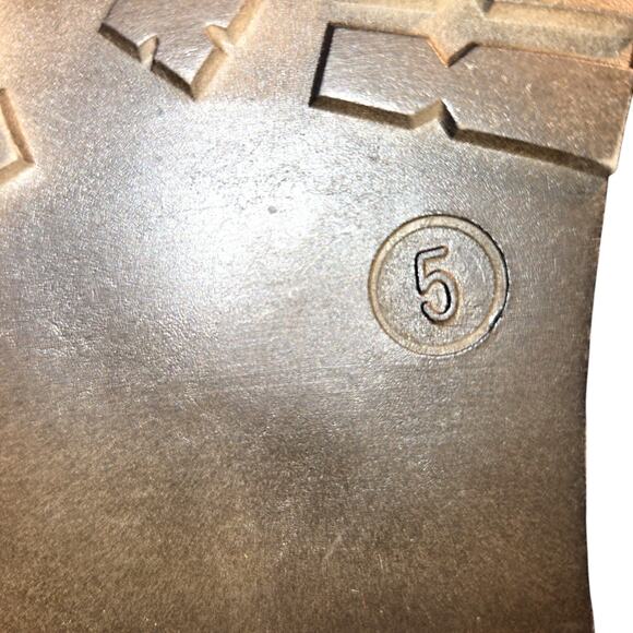 Steve Madden 5 Black Women's Combat Ridding Boots Girl's Lace Up  Shoes - Picture 6 of 8